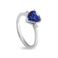 Anello Lux Gioielli Donna in Oro bianco Zaffiro ANLK3493ZB;050;9B